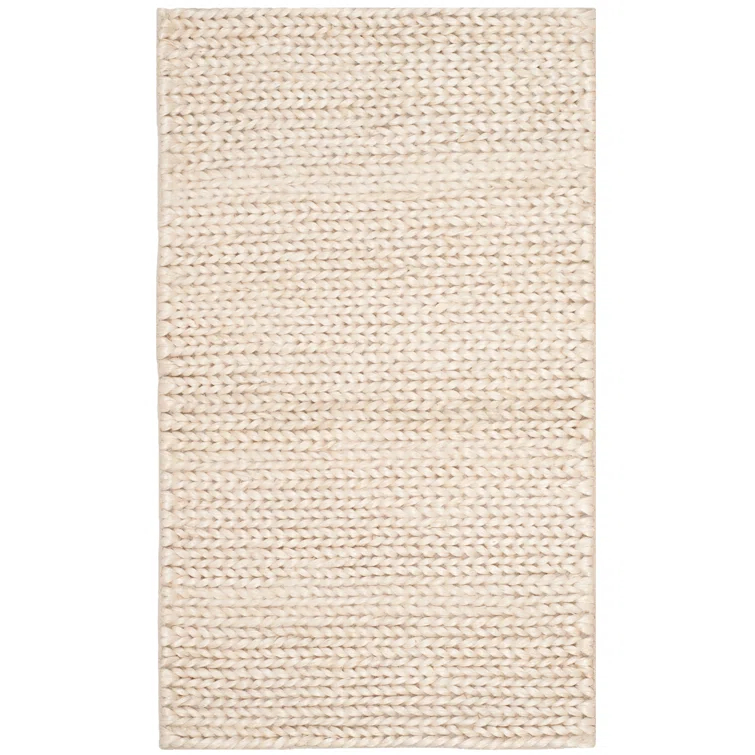 Pennsburg Natural Fiber Hand Woven Jute Chevron Rug