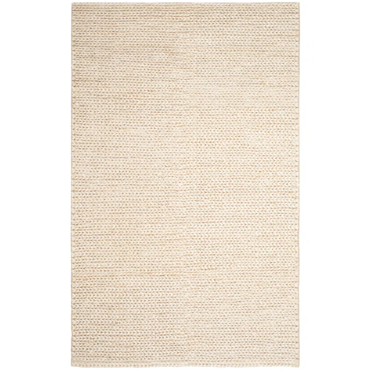 Pennsburg Natural Fiber Hand Woven Jute Chevron Rug