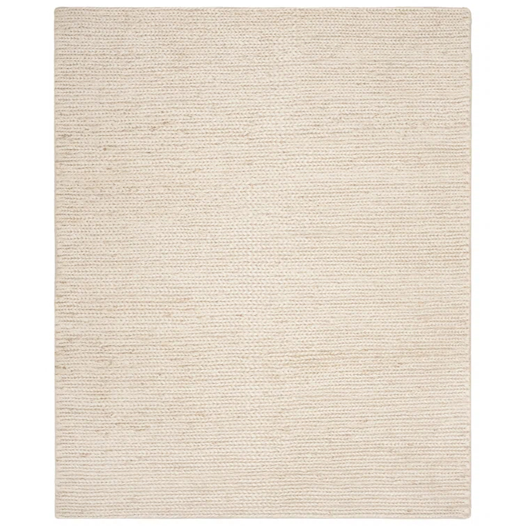 Pennsburg Natural Fiber Hand Woven Jute Chevron Rug