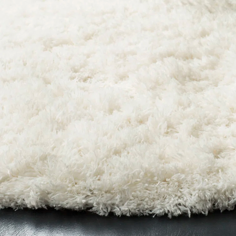 Hermina White Area Rug