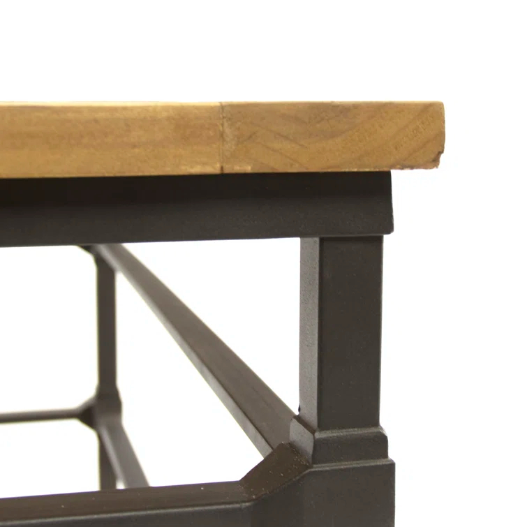 Aveline Solid Wood Top Coffee Table