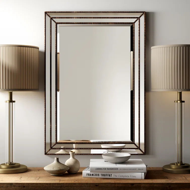 Almyra Glass Rectangle Mirror
