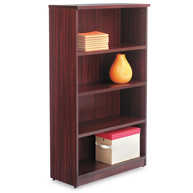 Valencia 55" Four-Shelf Standard Bookcase