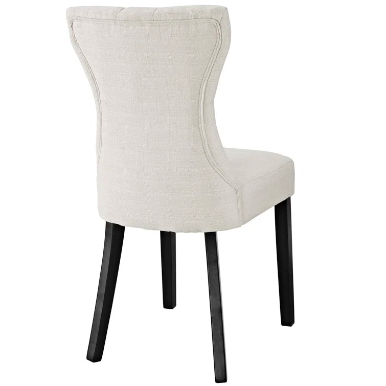 Modway Silhouette Dining Side Chairs Upholstered Fabric