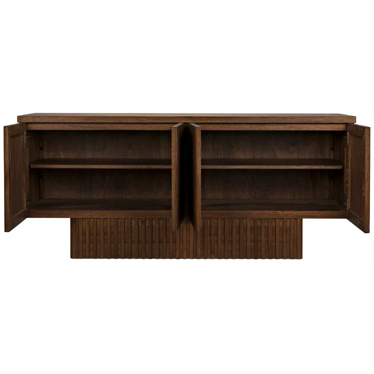 Noir Mr. Smith 77.5'' Solid Wood Sideboard