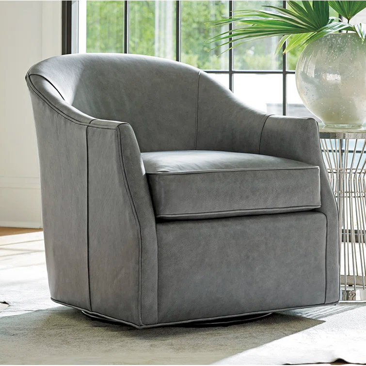 Lexington Ariana Escala Leather Swivel Chair