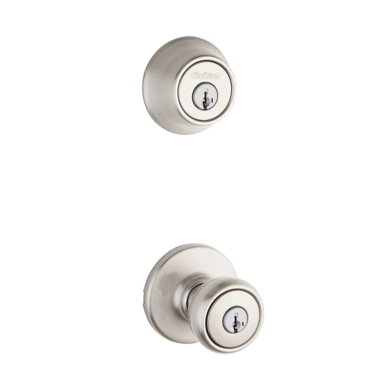 Complete Tylo Entry Knob Set with Single Cylinder Deadbolt