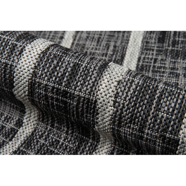 Sicily Charcoal Indoor/Outdoor Rug
