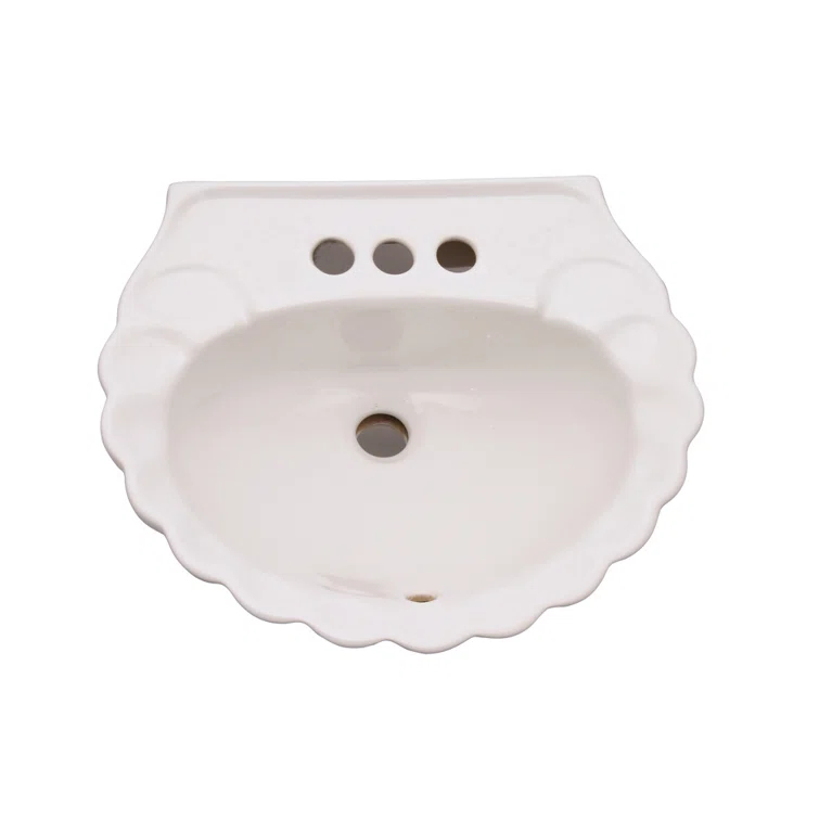 Barclay Bali 16.5'' Vitreous China Specialty Bathroom Sink with Overflow