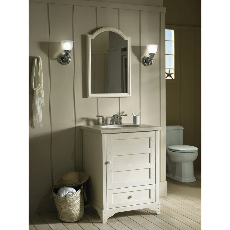 Devonshire Ceramic Oval Undermount Bathroom Sink with Overflow