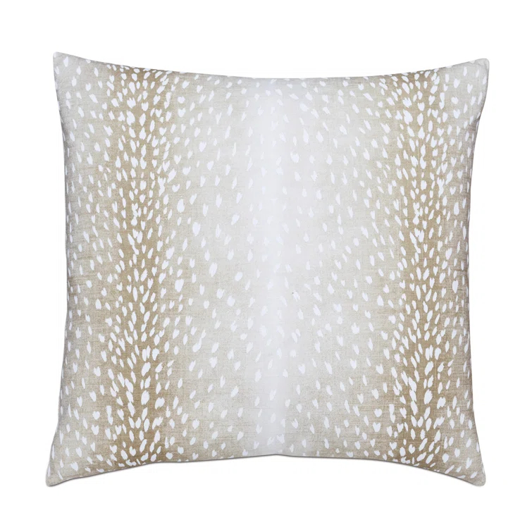 Linen Reversible Throw Pillow