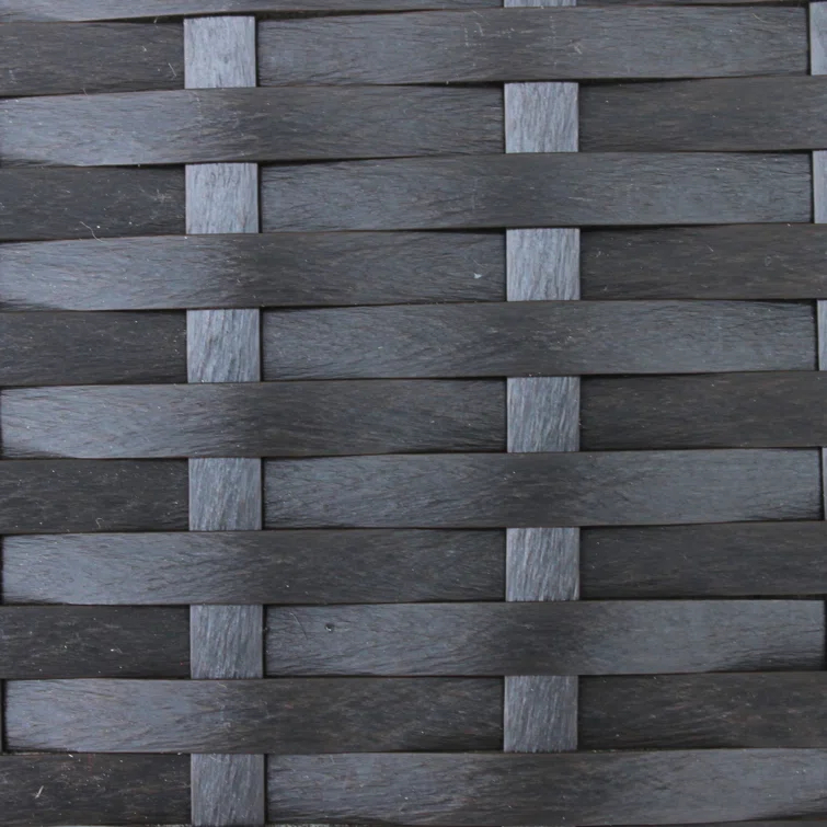 Transitional Urbana Curved Wicker Loveseat with Sunbrella Cushions