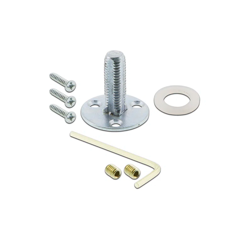 Unlacquered Brass Egg & Dart Door Knob with Classic Rosette