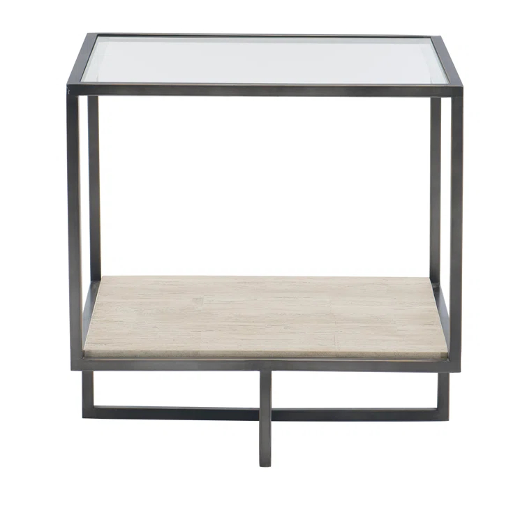 Harlow Glass End Table