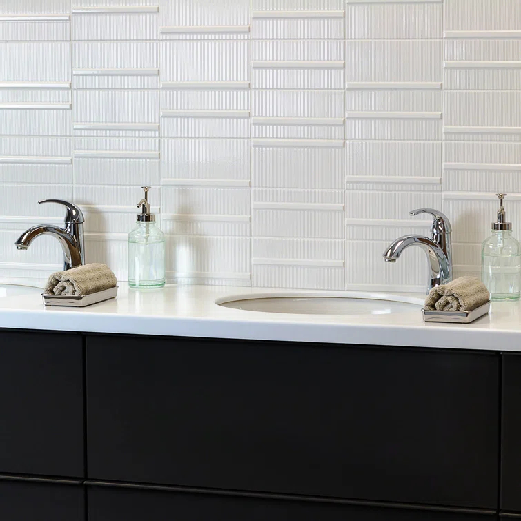 Index 4" x 8" Polished Ceramic Subway Wall Tile (10.76 Sq. Ft. / Case)