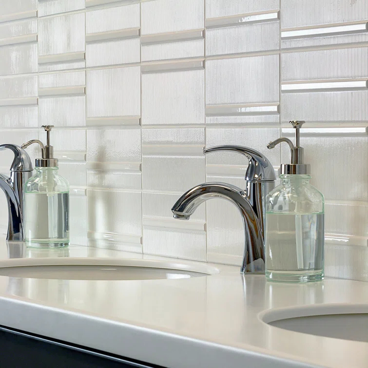 Index 4" x 8" Polished Ceramic Subway Wall Tile (10.76 Sq. Ft. / Case)