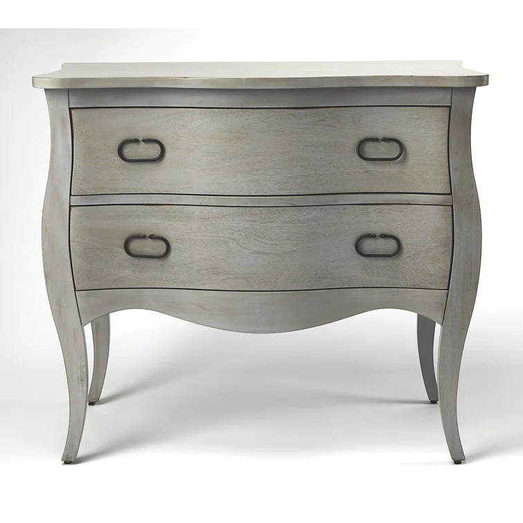 Butler Easterbrook Solid Wood 2 - Drawer Accent Chest & Reviews | Perigold