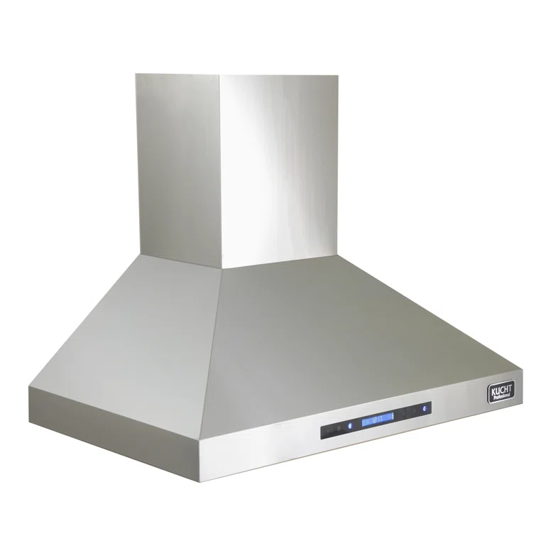 Kucht Kucht 36" Stainless Steel 900 CFM Wall Range Hood with Baffle Filter