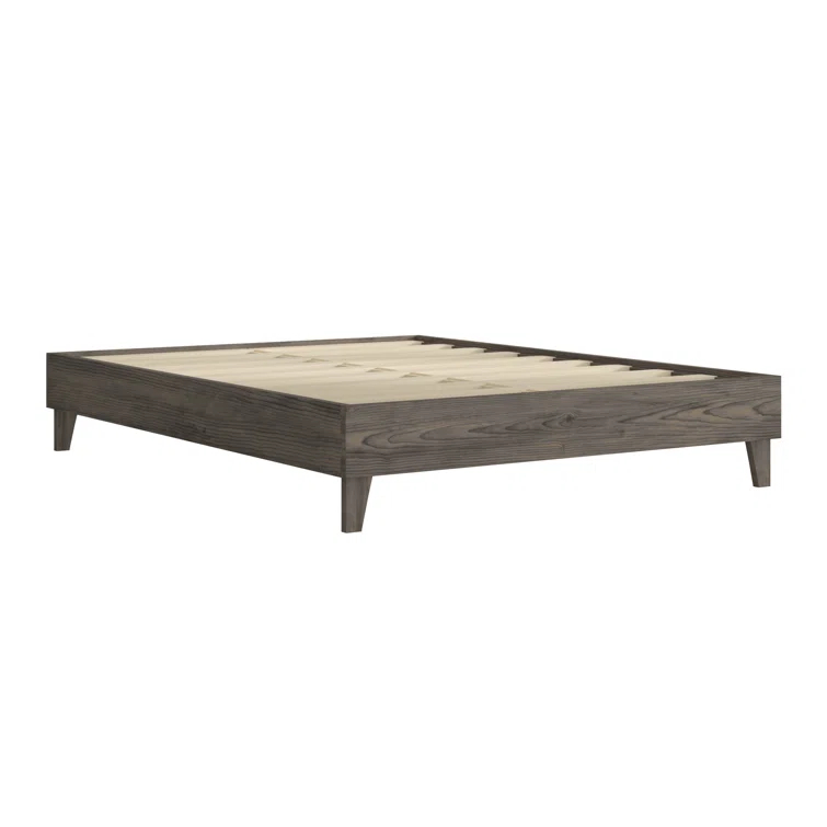 Dedrie Solid Wood Bed