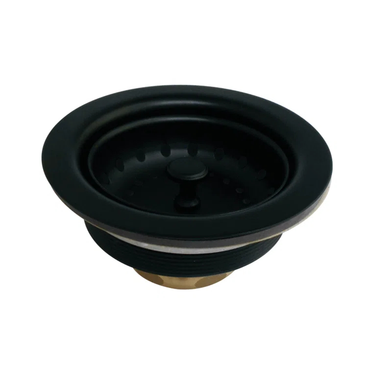 Kingston Brass K111BMB Kingston Brass Tacoma 3-1/2 Inch Kitchen Sink Basket Strainer Only