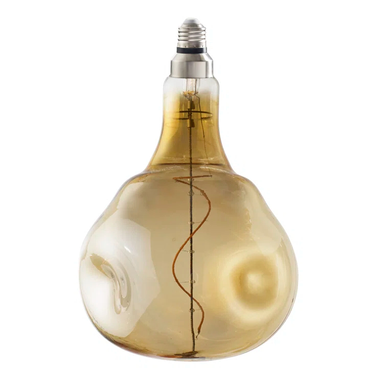 Oversized Orb Antique LED Edison Bulb, 60 Watt Equivalent, E26 Dimmable 2200K