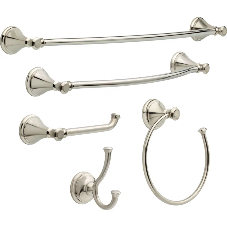 Cassidy Wall Mount Round Open Towel Ring Bath Hardware Accessory in Venetian Bronze