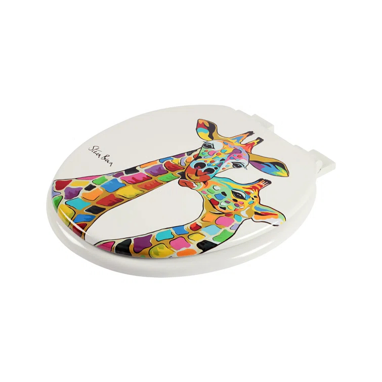 Francie And Josie Round Toilet Seat and Lid