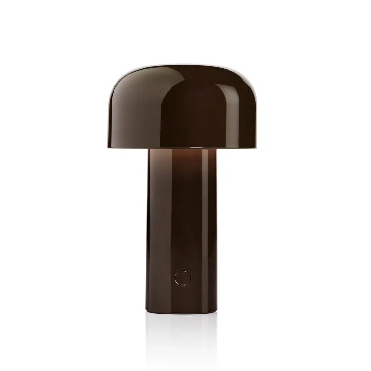 Cioko Dark Brown Cordless LED Outdoor Table Lamp, 12.5cm
