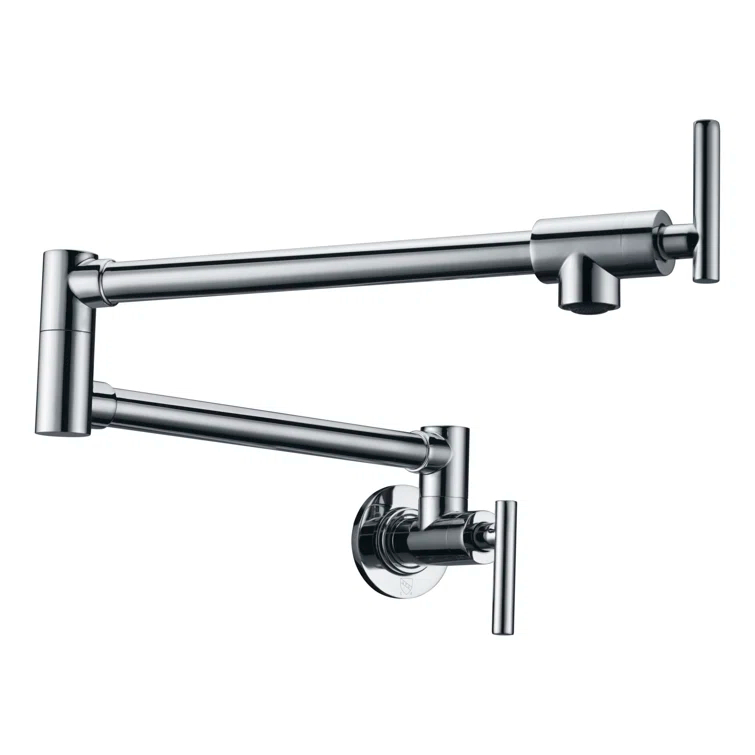 ANZZI ANZZI Braccia Series 24" Wall Mounted Pot Filler With Accessories KF-AZ258CH