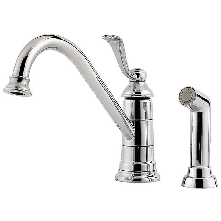 Portland Single Handle Kitchen Faucet with Side Spray