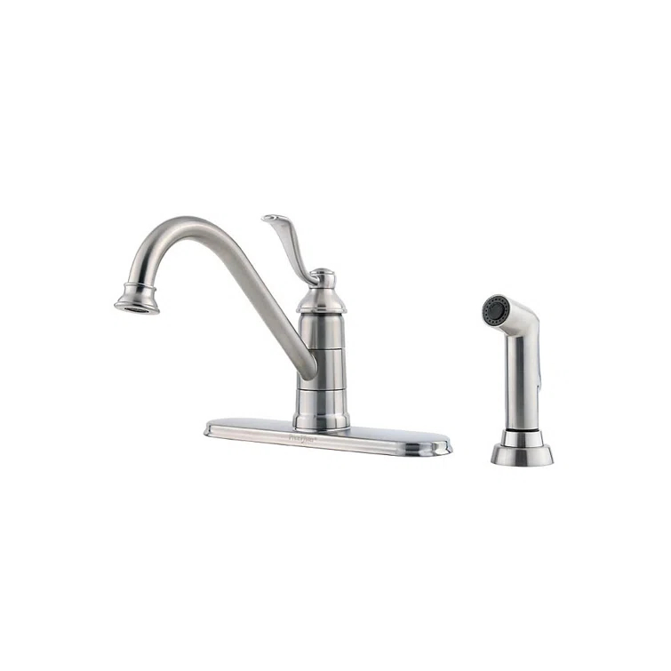 Portland Single Handle Kitchen Faucet with Side Spray