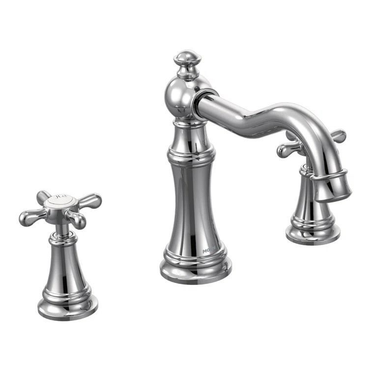 Weymouth Double Handle Deck Mounted Roman Tub Faucet Trim