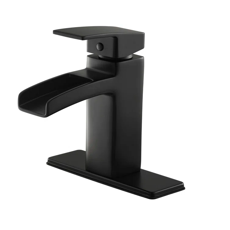 Kenzo Single Control Centerset Bathroom Faucet
