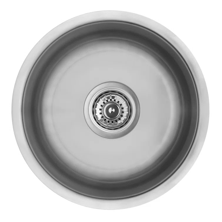 Karran U-1414 Karran 18-Gauge Stainless Steel 14-1/2'' X 14-1/2'' Undermount Bar Sink
