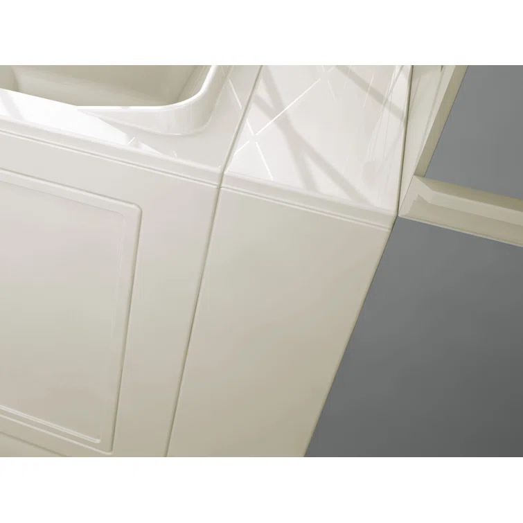 52'' x 32'' Walk-in Fiberglass Bathtub with Faucet