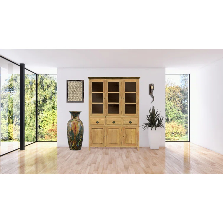 Solid Wood China Cabinet