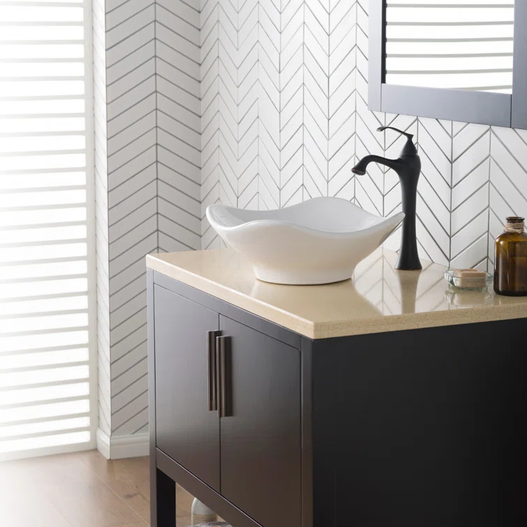 Thin ceramics Specialty Vessel Bathroom Sink
