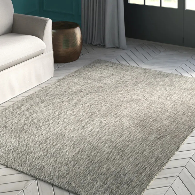 Geometric Gray Indoor/Outdoor Area Rug