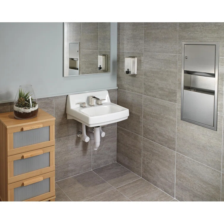 Ara Widespread Bathroom Faucet with Drain Assembly and DIAMOND Seal Technology