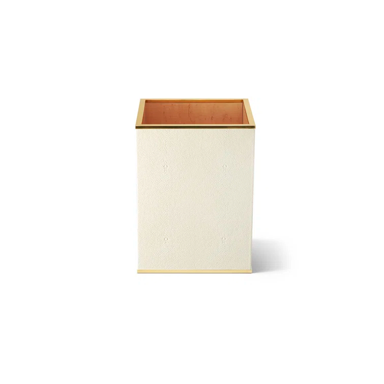 Manufactured Wood Open Waste Basket - 3 Gallons