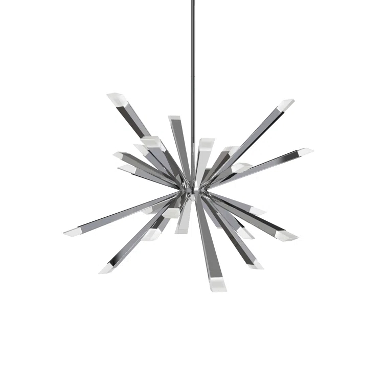 Starburst 29" Single Tier Chandelier