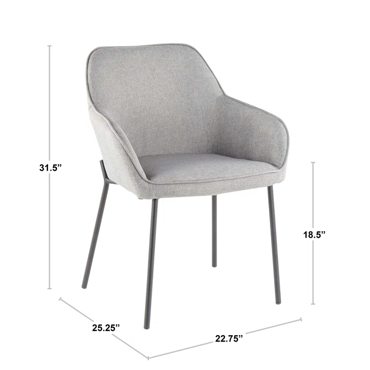 Inarah 18.5'' H Upholstered Armchair
