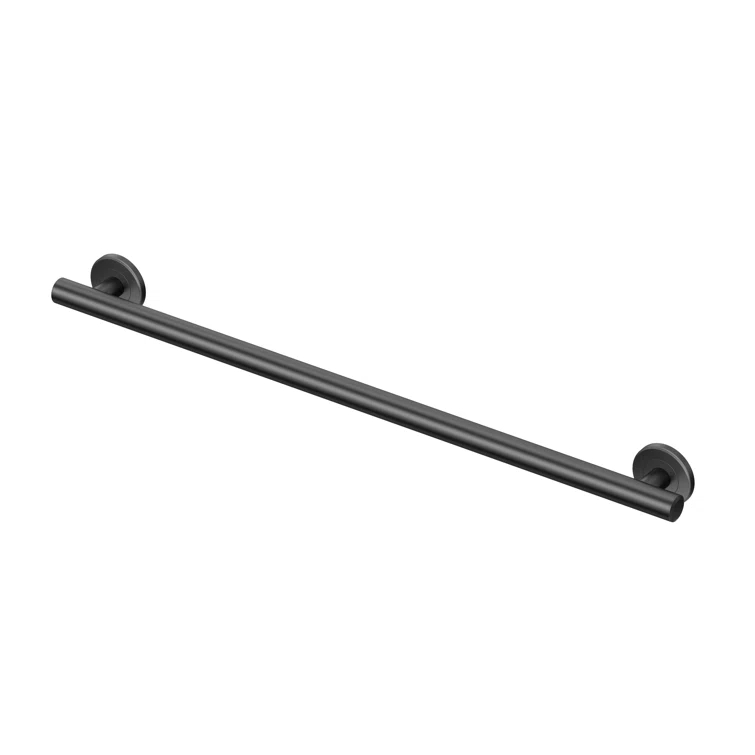 Latitude II Stainless Steel Wall Mount Grab Bar | ADA Compliant Safety Bar For Bathroom