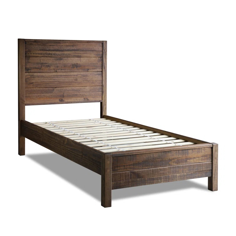 Montauk Solid Wood Panel Bed
