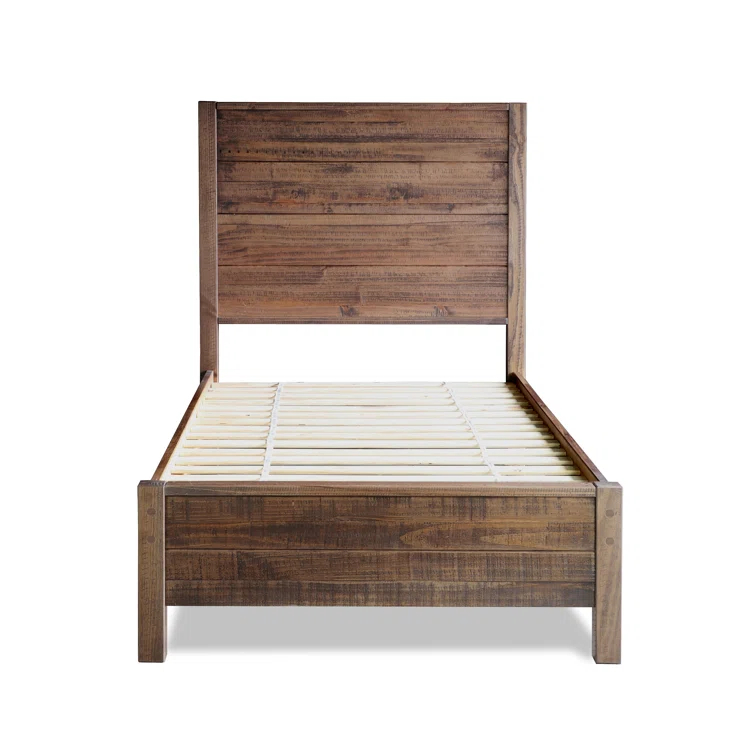Montauk Solid Wood Panel Bed