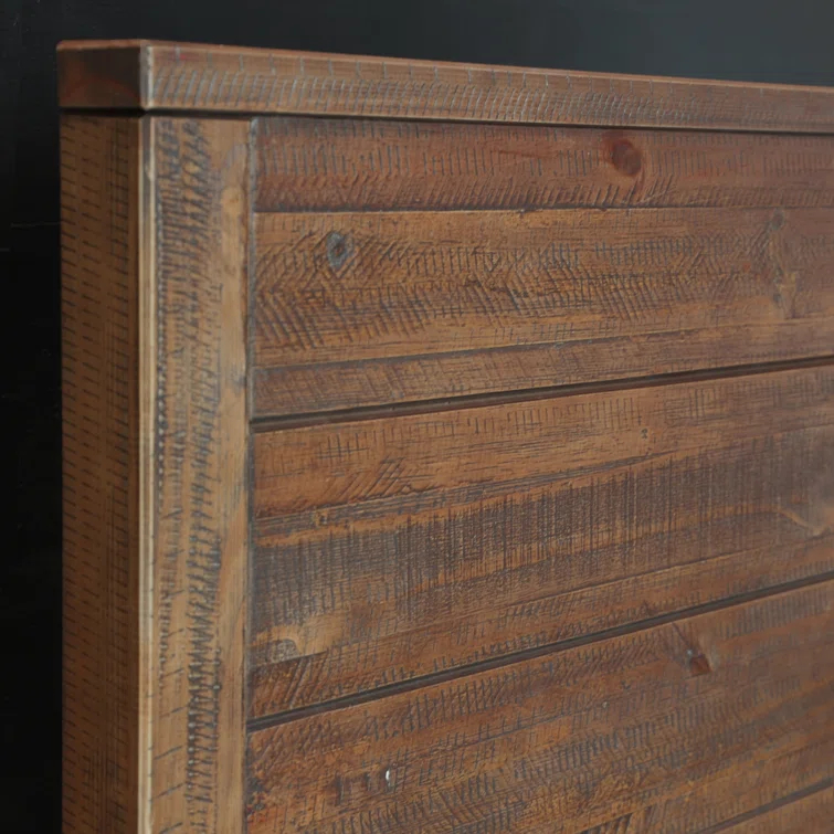 Montauk Solid Wood Panel Bed