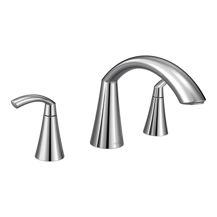 Glyde Widespread Bathroom Faucet with Drain Assembly