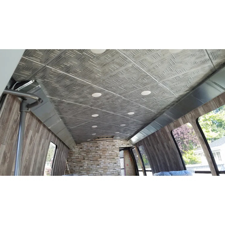 Country Wheat 1.6 ft. x 1.6 ft. Polystyrene Glue-up Ceiling Tile