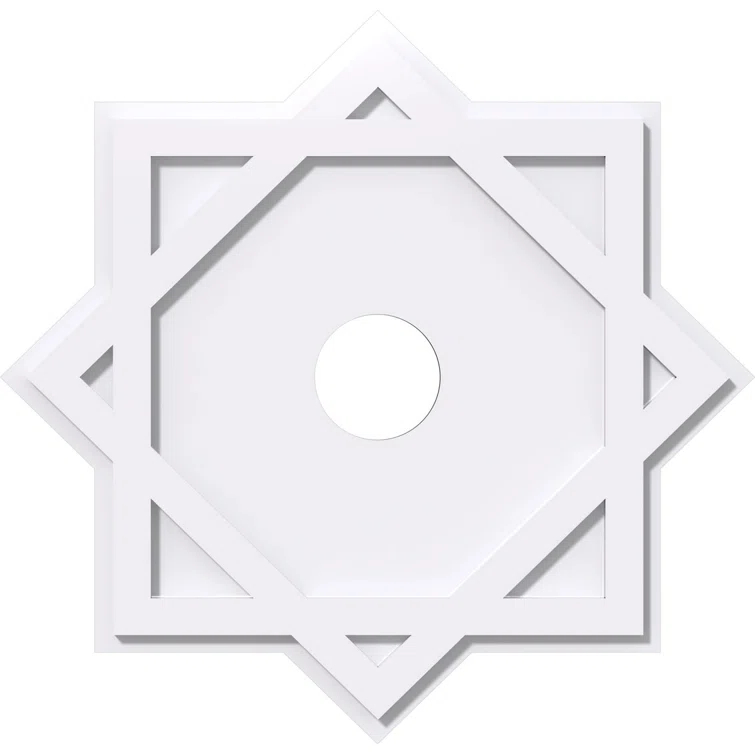 Axel Axel Architectural Grade PVC Contemporary Ceiling Medallion