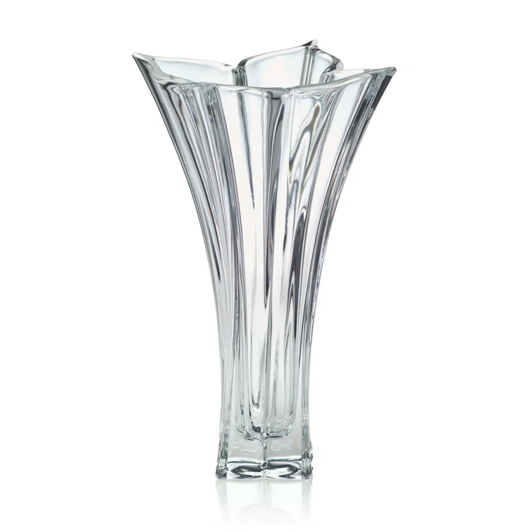 Mikasa Mikasa Florale 14 in. Crystal Vase